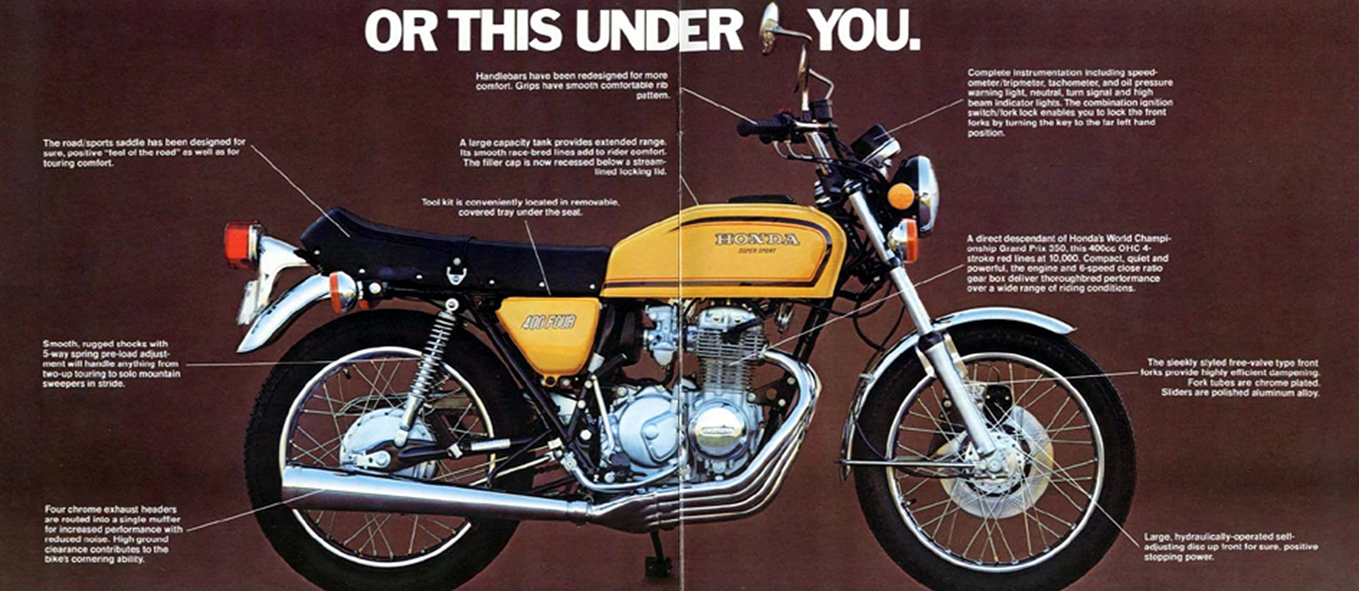 Vintage Honda Motorcycle Parts