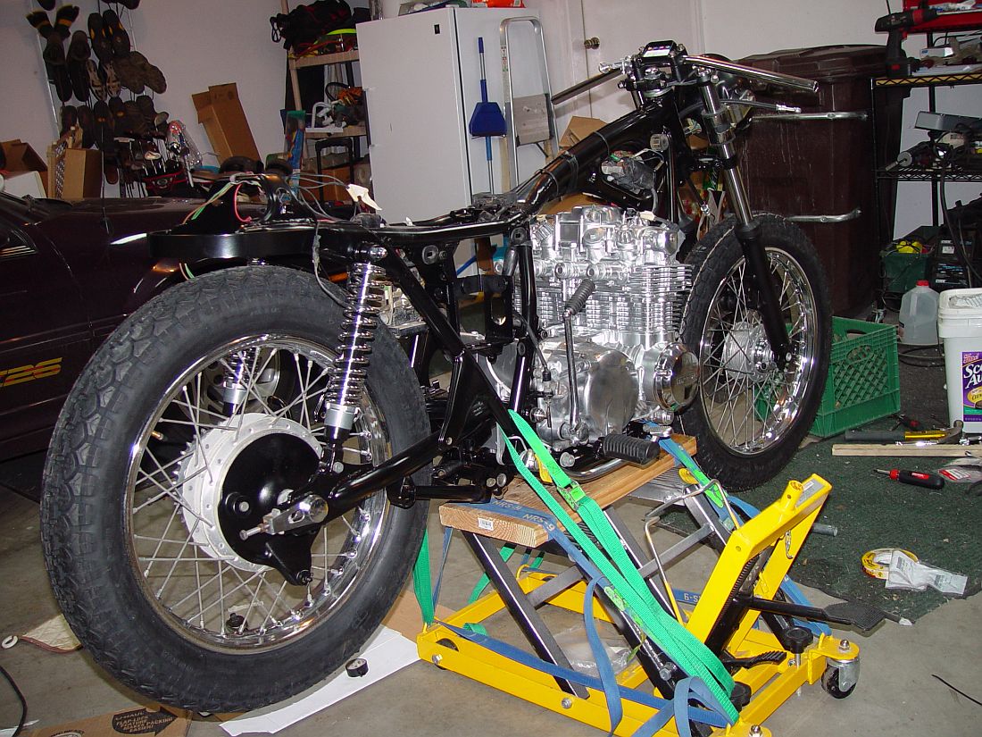 Honda Cb550 Cafe Racer Build 169 4into1 Com Vintage Honda Motorcycle Parts Blog